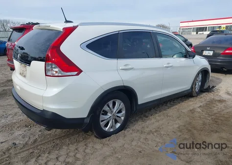 2013 Honda Cr-V Ex-L z USA, uszkodzony, nr VIN 5J6RM3H77DL029430